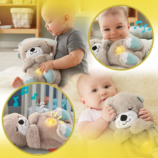 BabyOtto™| Peluche Veilleuse Bébé Musicale et Lumineuse Respirante - Lupilou