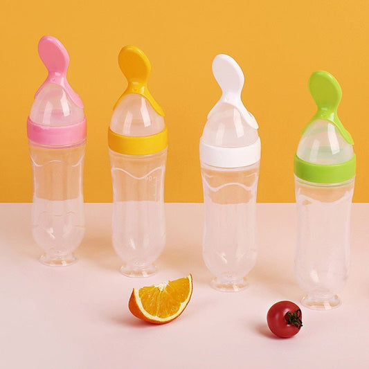 Biberon avec cuillère pour nouveau-né | EasyBottle™ - Lupilou